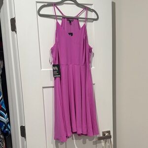 Express Pink Sleeveless Dress